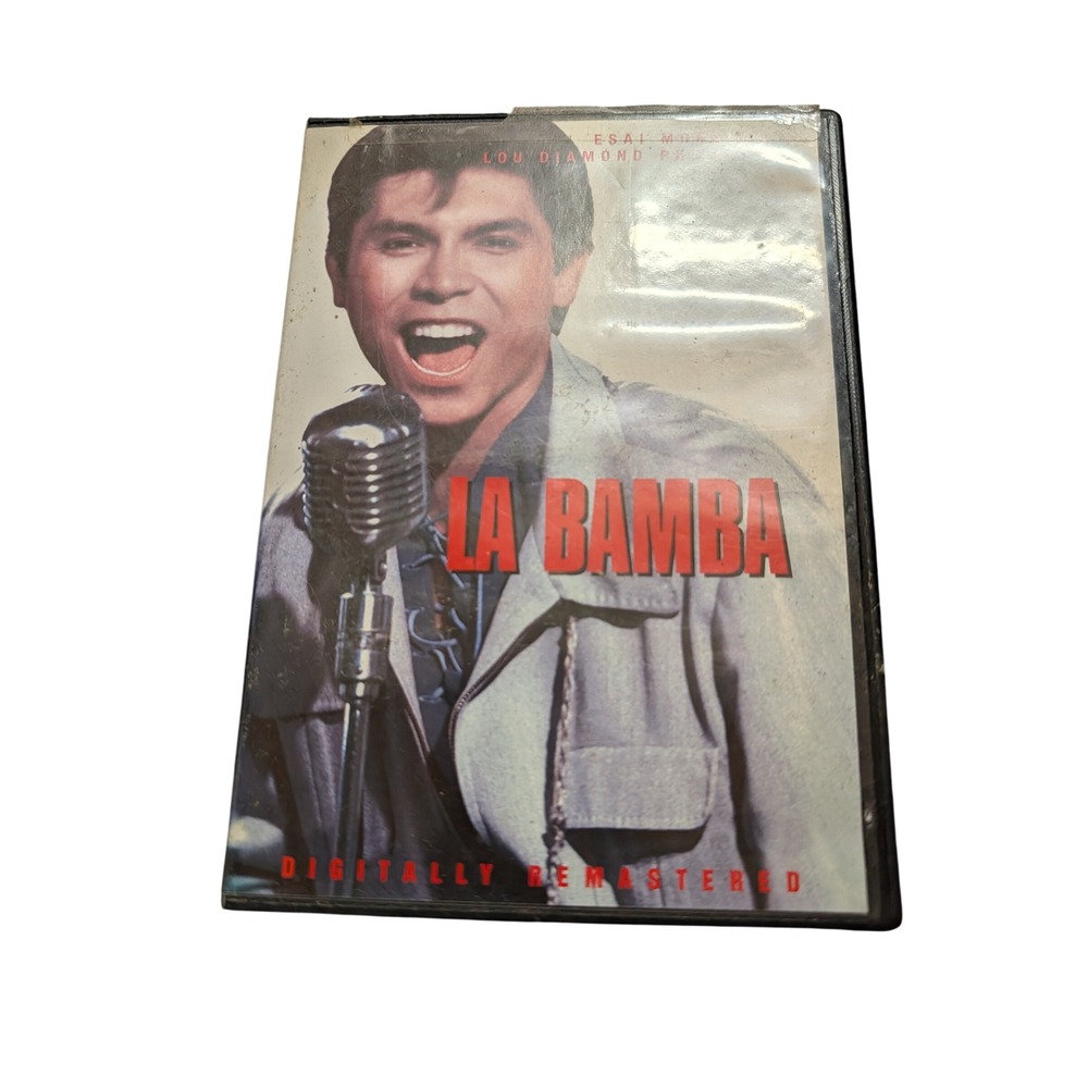 Columbia Pictures La Bamba DVD Unisex OS Black Good Digitally Remastered Movie